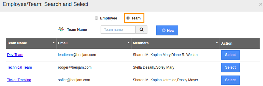 search-team