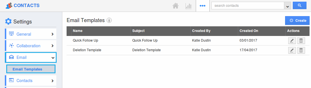 insert attribute into message template apptivo faq contacts template