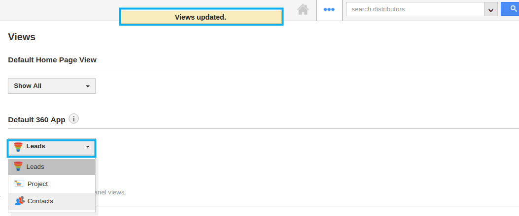 Select default app