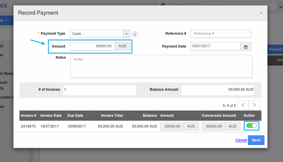 payment