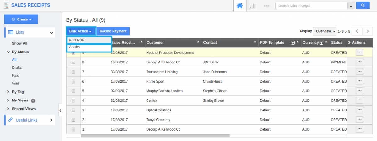 distribute a sales receipt apptivo faq sales receipt pdf