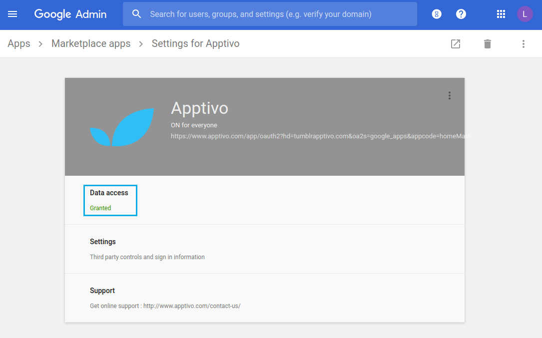 apptivo_setting_dashboard