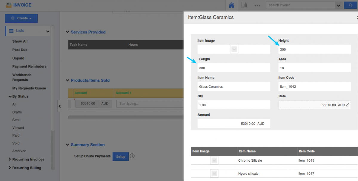 changed dimension changed dimension