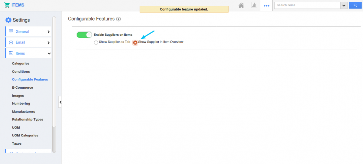 suppliers in overview