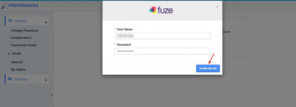 fuze credentials