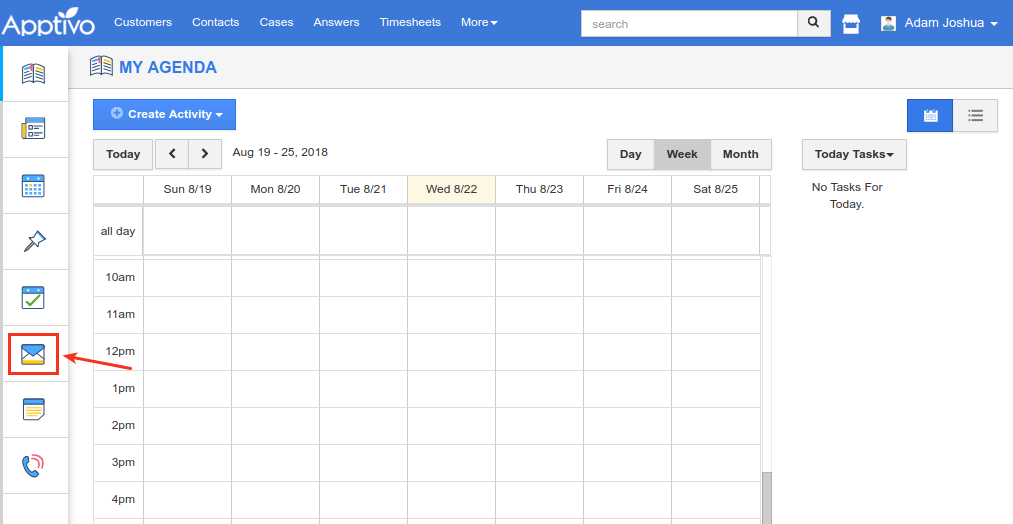 click on emails click on emails