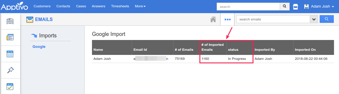 status is in progress status is in progress