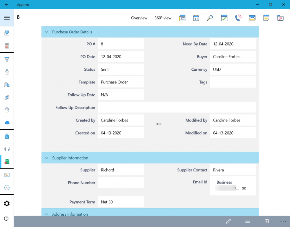 Create Purchase Orders