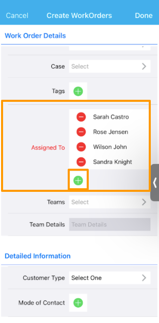 Implemented Multiple Assignees for Work Orders App
